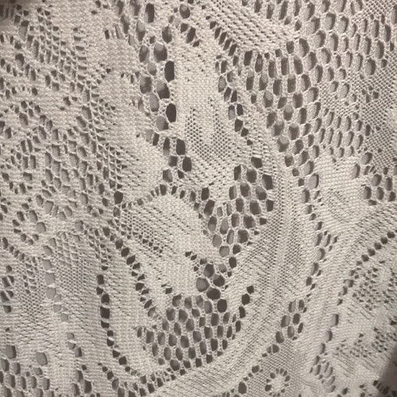 SIMONTONSays size 1X lace cowl neck top with lining NWOT - Picture 4 of 5